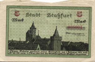 Német Birodalom/Császárság/Staßfurt 1918.10.1. 5M (31x) T:I,I-