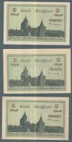Német Birodalom/Császárság/Staßfurt 1918.10.1. 5M (3x) T:I,I-