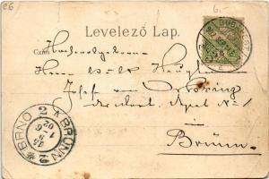 1902 Budapest V. Bazilika. litho (EB)