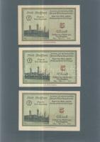 Német Birodalom/Császárság/Staßfurt 1918.10.1. 5M (3x) T:I,I-