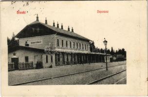 Syanky, Sianky, Sianki; Dworzec / Bahnhof / railway station