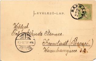 1904 Sárkány, Schirkonyen, Sercaia (Brassó); Altthale. Schnell (EM)