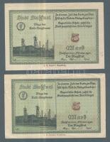 Német Birodalom/Császárság/Staßfurt 1918.10.1. 5M (5x) T:I-,II+,II,III