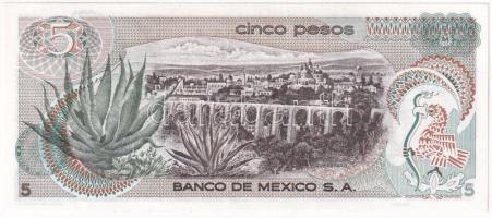 Mexikó 1971. 5P "U 6045682" T:I
Mexico 1971. 5 Pesos "U 6045682" C:UNC
Krause ...