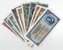 10db-os inflációs pengő bankjegy tétel T:II-,III közte szép papír, folt, kis szakadás