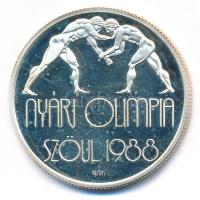 1987. 500Ft Ag Nyári Olimpia - Szöul 1988 T:1- (PP) ujjlenyomat, karc  Adamo EM99