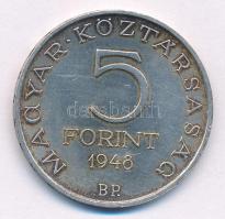 1948. 5Ft Ag "Petőfi" T:1-,2 patina
Adamo EM1