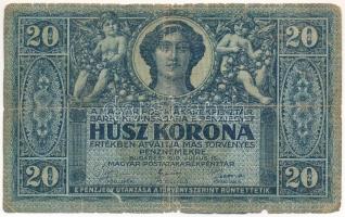 1919. július 15. 20K "1019 142338" T:III-,IV Adamo K20