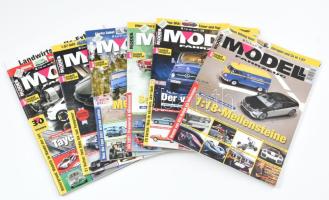 6 db német nyelvű autómodell újság