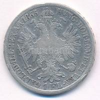 Ausztria 1865A 1Fl Ag "Ferenc József" T:3 kis ph
Austria 1865A 1 Florin Ag "Franz Jo...