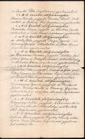 1894 Budapest székesfőváros polgármesterének körrendelete a megüresedett, ill. újonnan létrejött jeg...