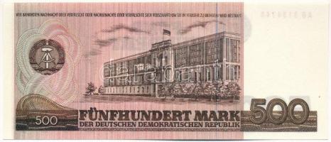 NDK 1985. 500M kiadatlan "AB 3134740" T:I,I- apró kis folt
GDR 1985. 500 Mark unissued &q...