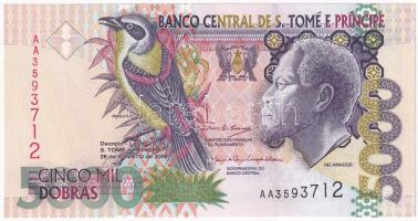 Sao Tomé és Principé 2004. 5.000D T:I Saint Thomas & Prince 2004. 5.000 Dobras C:UNC Krause 65.