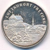 Németország DN "Freyung - Bajor Nemzeti Park" kétoldalas Ag emlékérem (11,10g/986/26mm) T:...