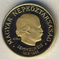 1968. 50Ft Au "Semmelweis" 4,205g T:PP