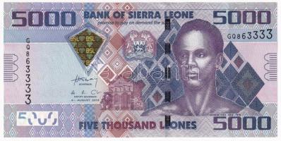 Sierra Leone 2013. 5000L T:I  Sierra Leone 2013. 5000 Leones C:UNC  Krause P#32