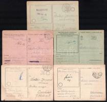 1944 10 db tábori posta levelezőlap