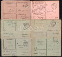 1944 14 db tábori posta levelezőlap