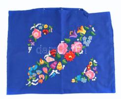 3 db kalocsai hímzéses párnahuzat, 40×60 cm