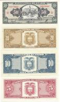 Ecuador 1988. 5S + 10S + 20S + 50S T:I
Ecuador 1988. 5 Sucres + 10 Sucres + 20 Sucres + 50 Sucres C...