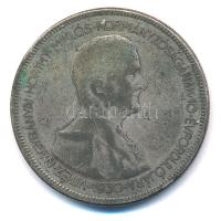 1930. 5P Ag Horthy jobbra T:3 patina Adamo P8