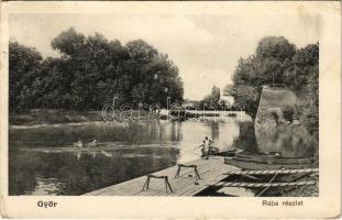 1914 Győr, Rába, evezősök lejárata (EK)