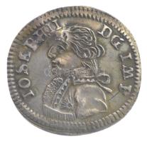 Ausztria 1765-1790. II. József kétoldalas Ag zseton (0,91g/21mm) T:2 ütésnyom, hullámos lemez Austria 1765-1790. Joseph II. two-sided Ag token (0,91g/21mm) C:XF ding, wavy coin