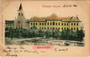 1899 (Vorläufer) Pécs, zárda. Günsberge Lajos kiadása (EB)