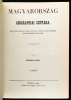 Fényes Elek: Magyarország geographiai szótára I-II. Bp., 1984, Magyar Könyvkiadók és Könyvterjesztők...