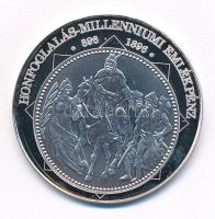 DN "A magyar nemzet pénzérméi - Honfoglalás Milleniumi emlékpénz 896-1896" Ag emlékérem, t...