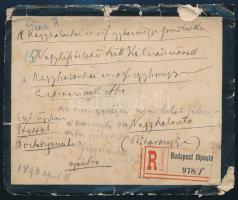 1896 Tisza Kálmán (1830-1902) miniszterelnök saját kézzel írt levele Szél Kálmán nagyszalontai esper...