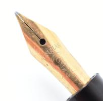 Ezüst(Ag) Mont Blanc töltőtoll, jelzett, kopásnyomokkal, karcolásokkal, h: 12 cm