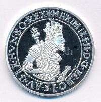 DN "Magyar tallérok utánveretben - I. Miksa tallérja 1574" Ag emlékérem tanúsítvánnyal (20g/0.999/38,6mm) T:PP apró ujjlenyomat