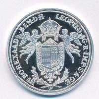 DN "Magyar tallérok utánveretben - II. Lipót tallérja 1790" Ag emlékérem tanúsítvánnyal (2...