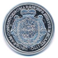 DN "Magyar tallérok utánveretben - Eszterházy Miklós tallérja 1770" Ag emlékérem tanúsítvá...