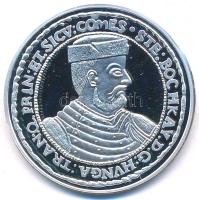 DN "Magyar tallérok utánveretben - Bocskai István tallérja 1605" Ag emlékérem, tanúsítvánnyal (20g/0.999/38,6mm) T:PP fo.