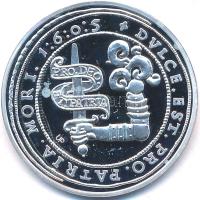 DN "Magyar tallérok utánveretben - Bocskai István tallérja 1605" Ag emlékérem, tanúsítvánn...