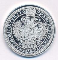 DN "Magyar tallérok utánveretben - I. Lipót tallérja - 1687" Ag emlékérem tanúsítvánnyal, ...