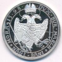 DN "Magyar tallérok utánveretben - Rudolf tallérja 1598" Ag emlékérem tanúsítvánnyal (20g/...