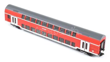 Märklin H0 43567 cikkszámú vasútmodell, emeletes személykocsi, eredeti doboza nélkül / Märklin H0 No. 43567 model railway, bi-level passenger car, without original box