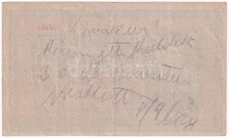 1918. 25K "3122" 3mm, hullámos hátlap T:III hátlapon írás Adamo K22/4