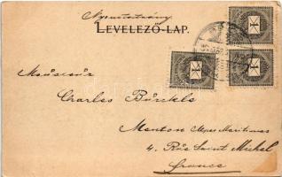 1899 (Vorläufer) Pécs, Zárda. Verlag Heinr. Rich. Fischer, K. Valentins Nachf. (EK)