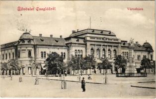 1909 Cegléd, Városháza. Nagy Elek kiadása (Rb)