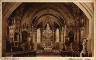 1941 Budapest II. Máriaremete, Kegytemplom, belső (fl)
