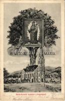 1905 Budapest II. Máriaremete, Kegytemplom a kegyképpel (fl)