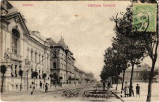 1909 Győr, Vásártér. Berecz Viktor kiadása (EK)