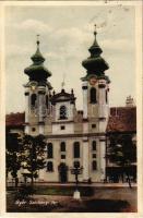 1927 Győr, Széchenyi tér, templom (fl)