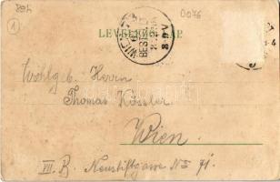 1904 Budapest I. Mátyás templom. Erdélyi cs. és kir. udvari fényképész felvételei után. litho (Rb)