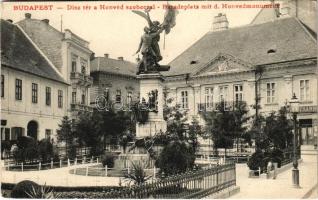 Budapest I. Dísz tér, Honvéd szobor (EB)