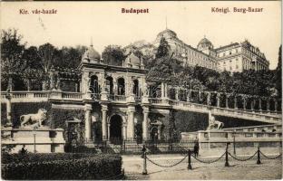 1913 Budapest I. Királyi várbazár (EK)